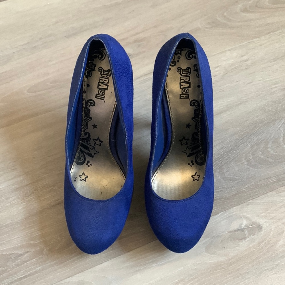 Royal blue 5in heels